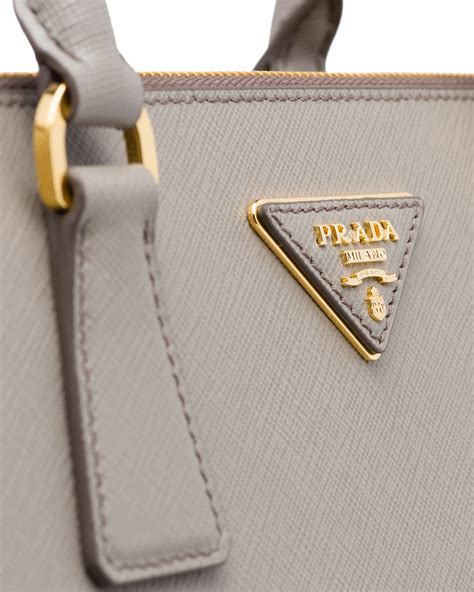 prada tote bag clay grey|Clay Grey Saffiano Leather Tote Bag .